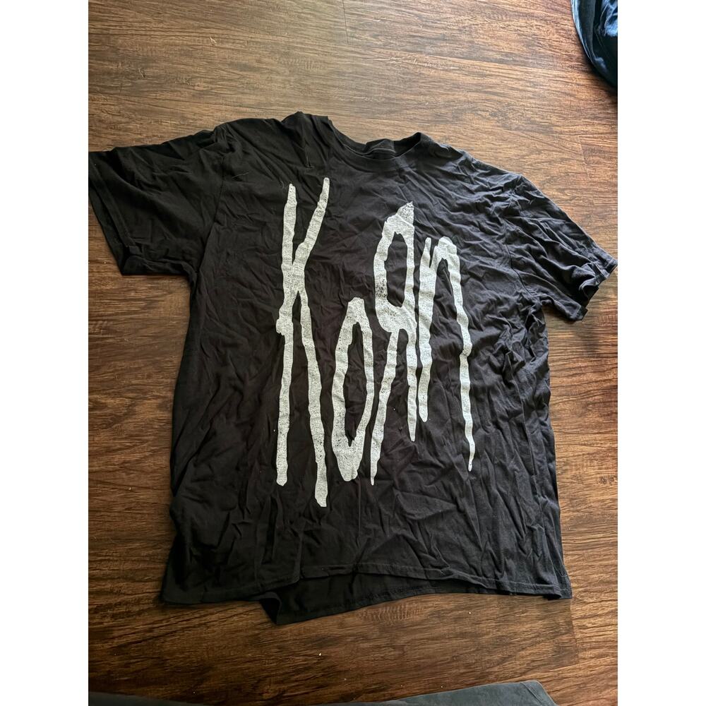 KORN adult xxl black shirt